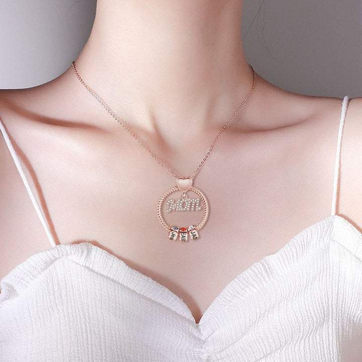 Personalized Mom Love Necklace