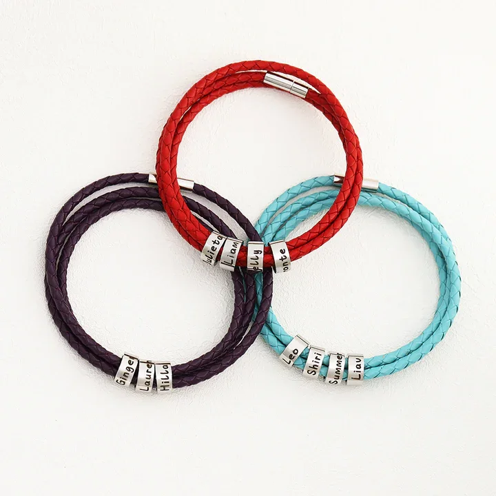Leather Braided Bracelet