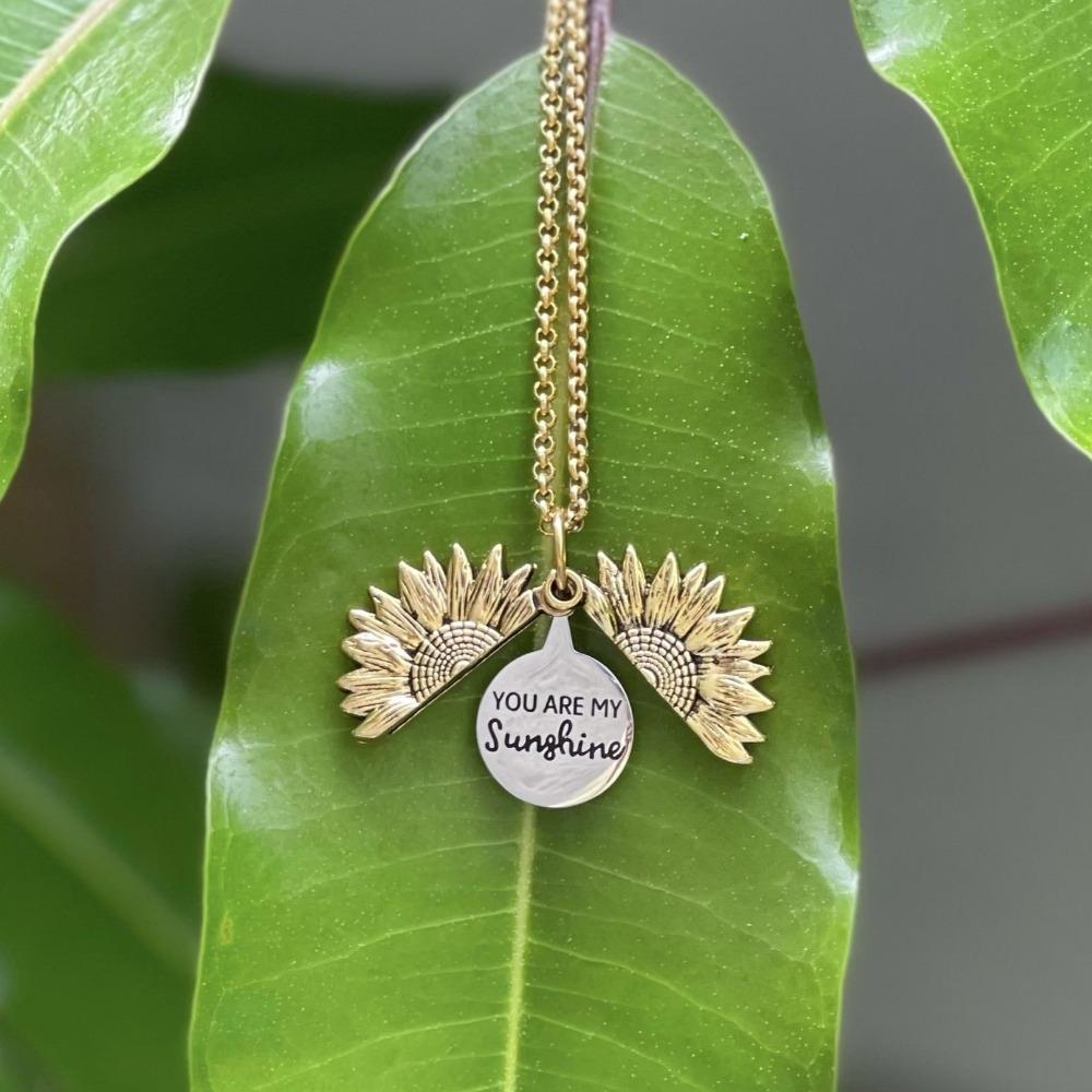 Sunflower Necklace