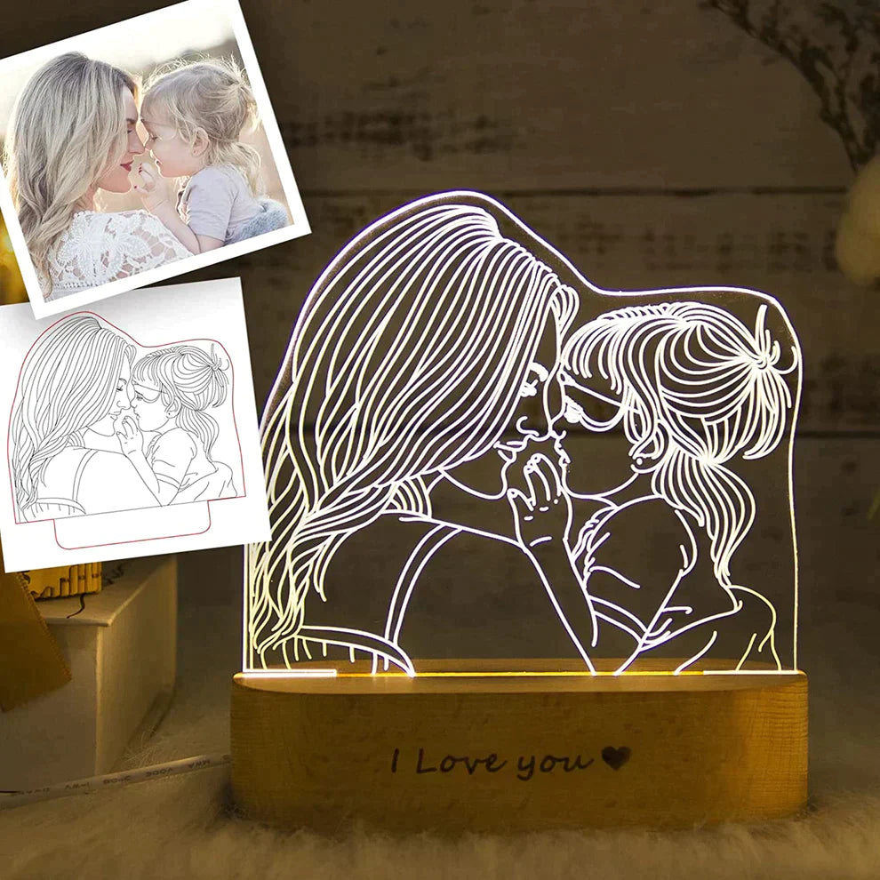 Custom Photo 3D Lamp