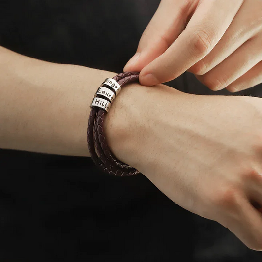 Leather Braided Bracelet