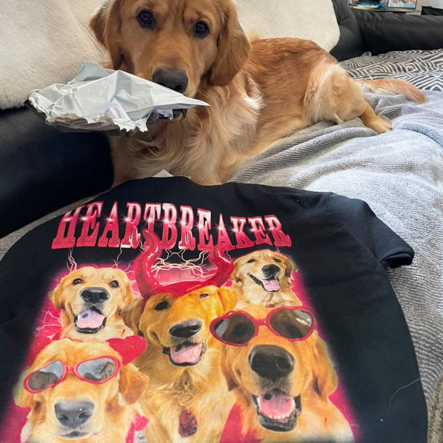 Custom Vintage Pet Photo Tee❤️Sweatshirt
